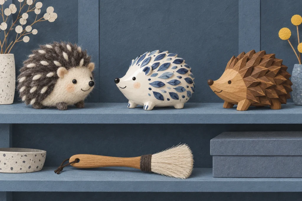 THE VERY SERIOUS BUSINESS OF A TINY HEDGEHOG COLLECTION