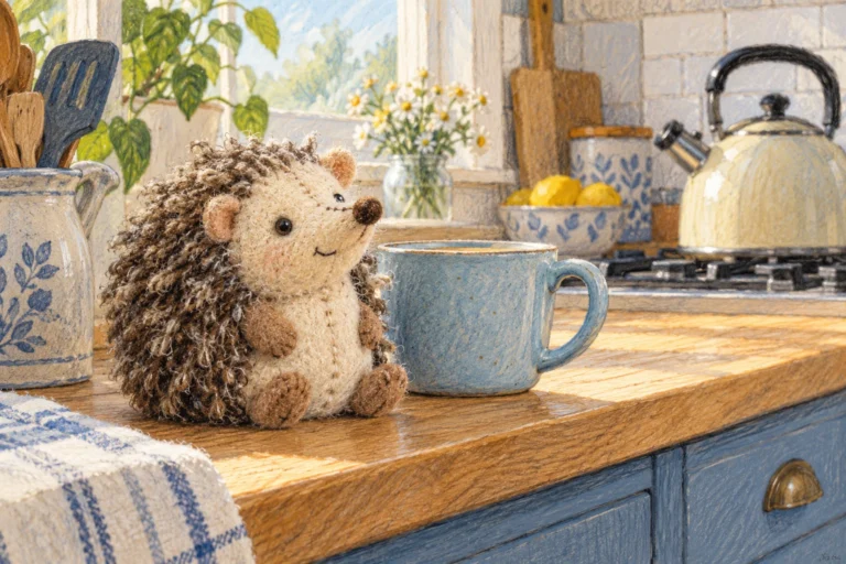 THE HEDGEHOG BY THE KETTLE